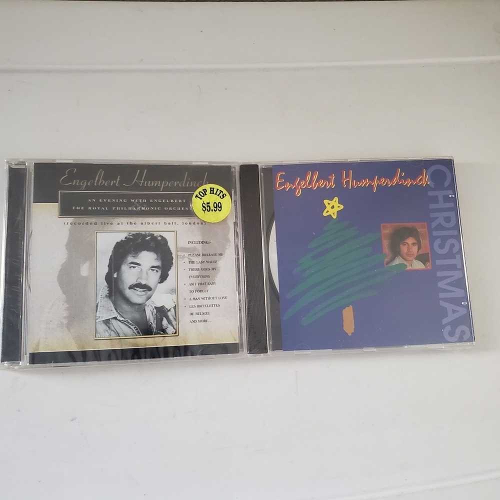 Engelbert Humperdinck CD Lot Royal Philharmonic Live & Christmas Holiday Music